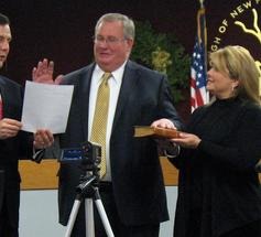 Al Morgan Sworn In As Mayor of New Providence