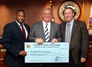 Union County Awards $70,000 Infrastructure Grant to New Providence